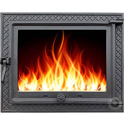Дверцята для каміна Iron Fire MEGAN 590х485 мм