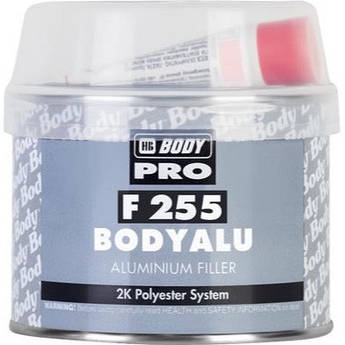 Шпаклівка з алюмінієвим наповнювачем HB BODY F255 BodyAlu, 250 г