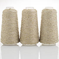 KNOT YARN (Шишибрики Кнот ярн) № 01 золото (Пряжа фактурний люрекс, нитки для в'язання)