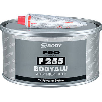 Шпаклівка з алюмінієвим наповнювачем HB BODY F255 BodyAlu, 1.8 кг