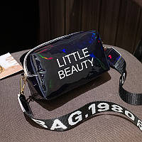 Жіноча/дитяча голографічна сумка через плече LITTLE BEAUTY маленька мікс кольорів