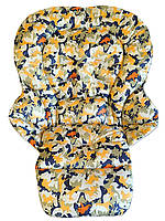 Чохол на стільчик для годування Сhicco Polly Progres 5, Relax плащівка Звірі камуфляж зелений DavLu (000497)