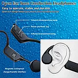 Бездротові вологозахищені навушники Bone Conduction Headphones X7 Black, фото 3
