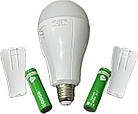Акумуляторна LED-лампа зі знімними акумулятороми 20Вт LED 2x18650 FA-2920 з гачком, фото 3