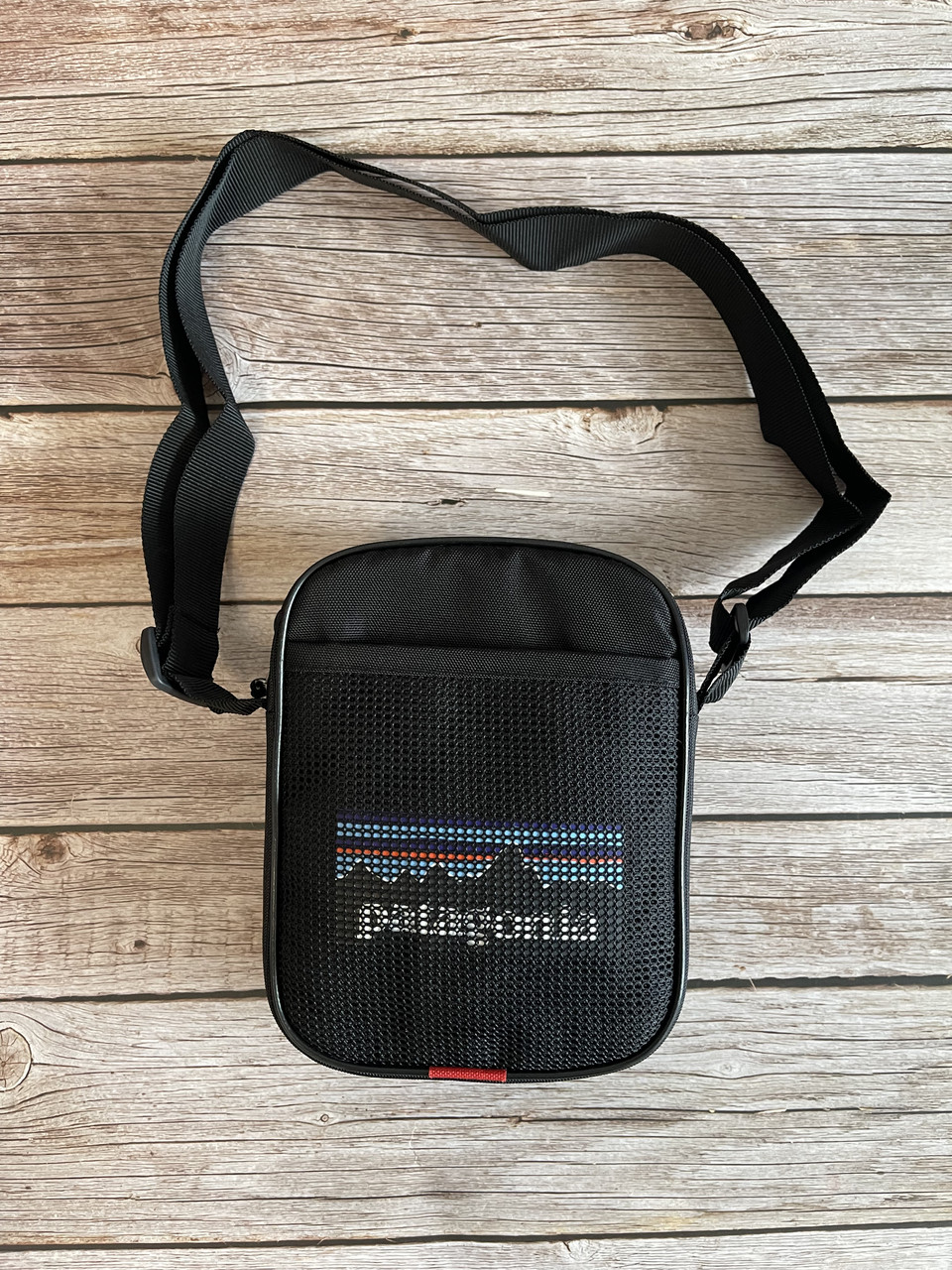 Маленька сумка через плече патагония Patagonia чорна, фото 1