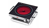 Настільна електроплита на 1 конфорку побутова 2000 Вт Heinrich's Електричні плити кухонні, фото 2