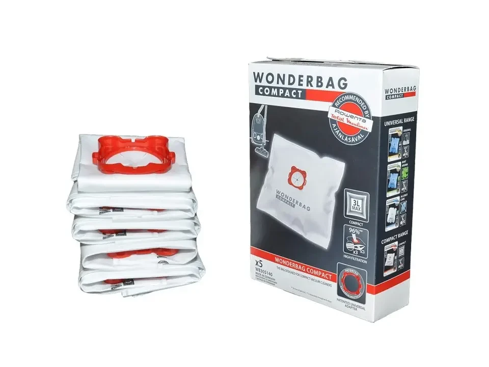 Набір мішків для пилососа Rowenta (5 шт) Wonderbag Compact (WB305120 WB305140) Універсальний