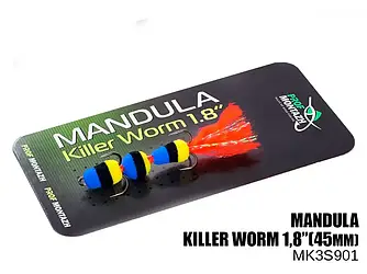 Мандула PROFMONTAZH Killer Worm 3 сегмента 1,8" (MK3S901) (45мм)