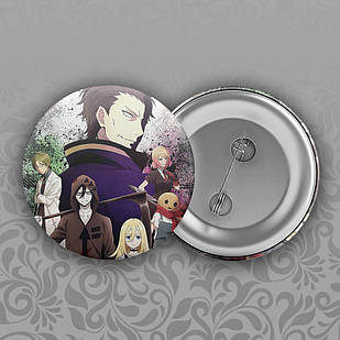 Значок 44 мм Аніме Angels Of Death / Янголи смерті