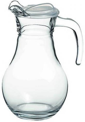 Глечик Bistro Jugs 1800мл 7trav7trav з пластиковою кришкою, фото 3