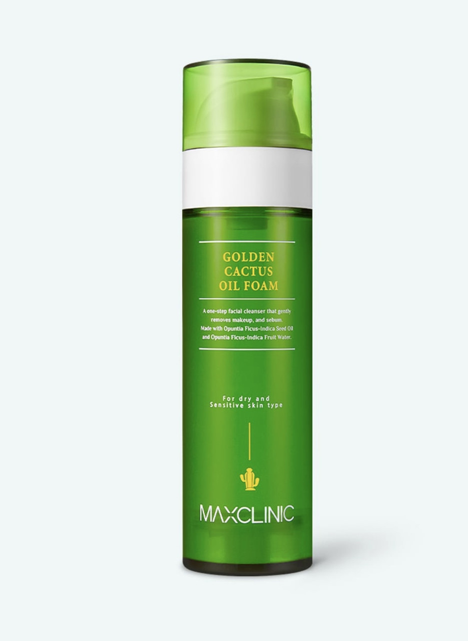 Maxclinic Golden Cactus Oil Foam зволожувальна та протизапальна пінка із золотим кактусом 110 г