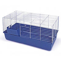 Клітка для кроля BALDO 120, хром, 118x59x46см, cиній піддон
