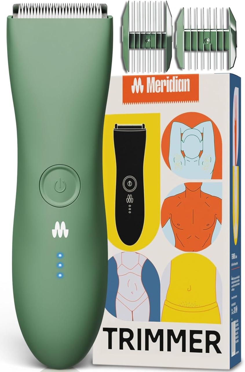 Легке б/у MERIDIAN Hair Тример для чоловіків і жінок - No Nick, No Cut, No Razor Burn Pubic, PHoin and Body Shaver