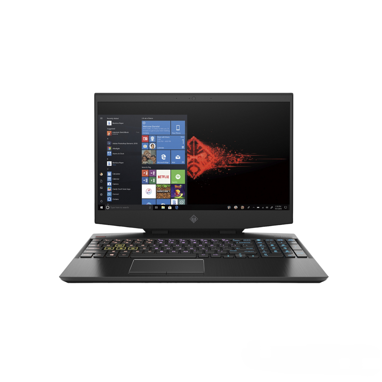 Ноутбук HP Omen 15t-dh100 15,6" FHD IPS 144Hz i7 10750H 16Gb SSD512Gb NVMe RTX2070 MaxQ-8Gb