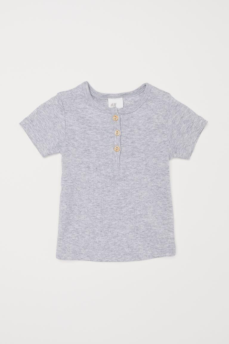 Футболка для хлопчика сіра H&M 68, 80см, фото 1
