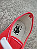 Кеды Vans Authentic RED унисекс КРАСНЫЕ ванс низкие текстиль кроссовки криперы, фото 7