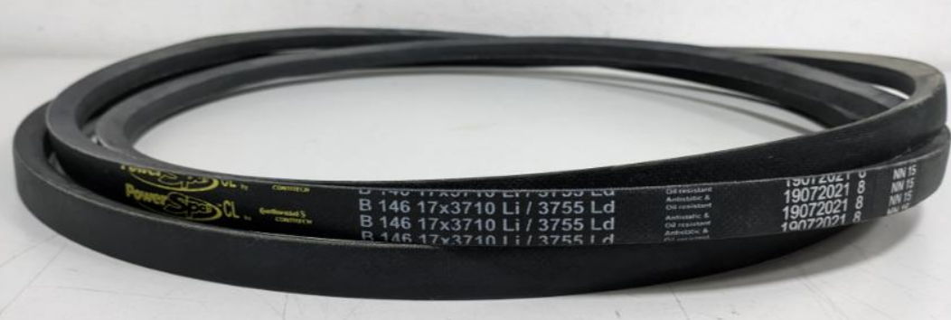 Ремінь клиновий 17/B 3755 Ld/3710 Li (B146) PowerSpan Contitech Continental PS