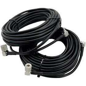 Високочастотний кабель подовжувач з CG240 роз'ємом QMA під антени DUO2 та DUO 3 ALIENTECH CG240-QMA-