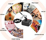 Аерограф з компресором для моделей аерограф для тканини аерографи та мінікомпресори, фото 8