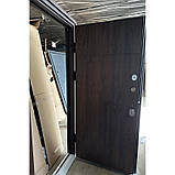 Вхідні двері Стріт Брауні метал/Мдф комфорт 3 контури вулиця, фото 3