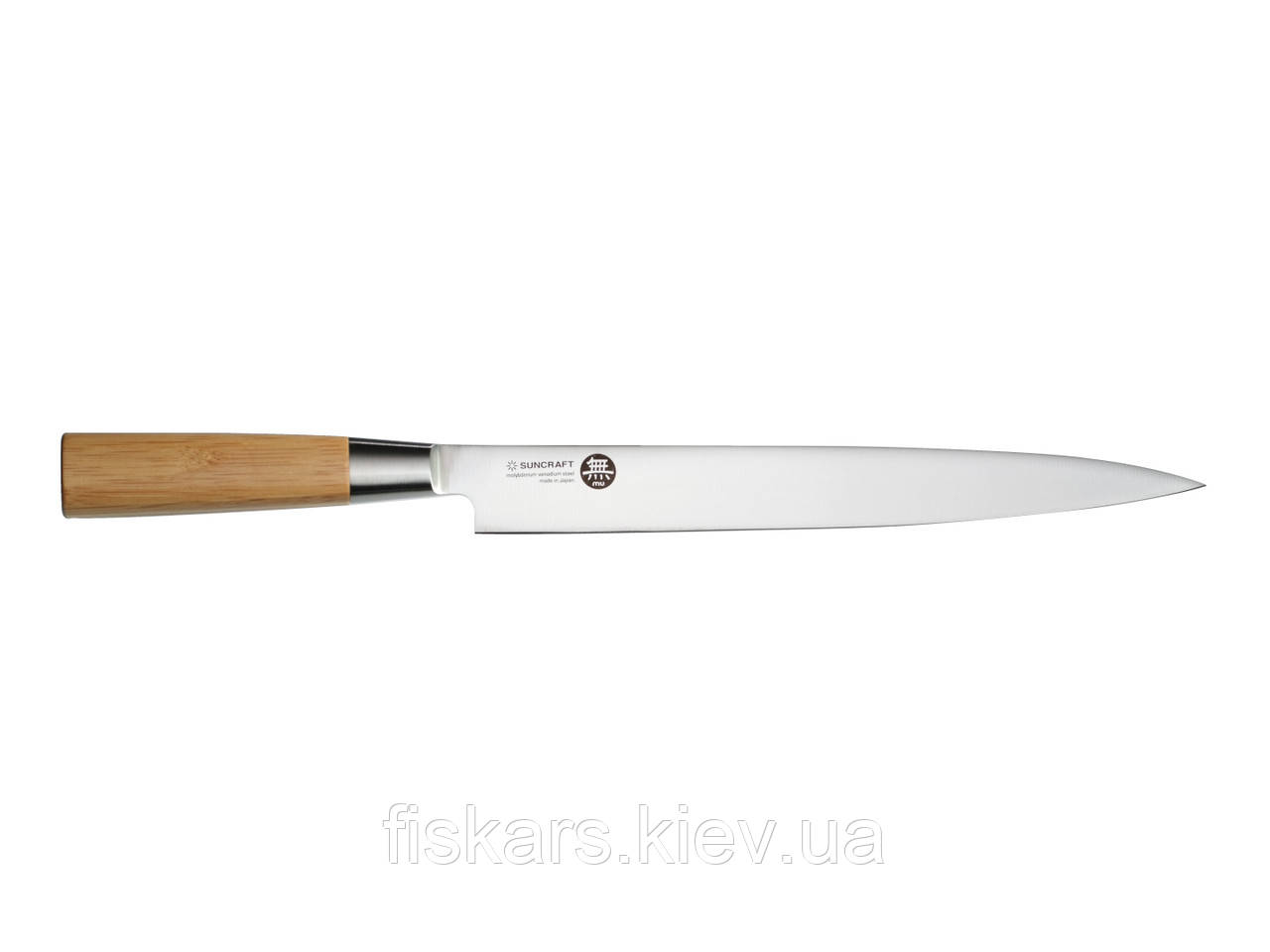 Кухонний ніж філейний 250 мм Suncraft MU Bamboo (MU-07)