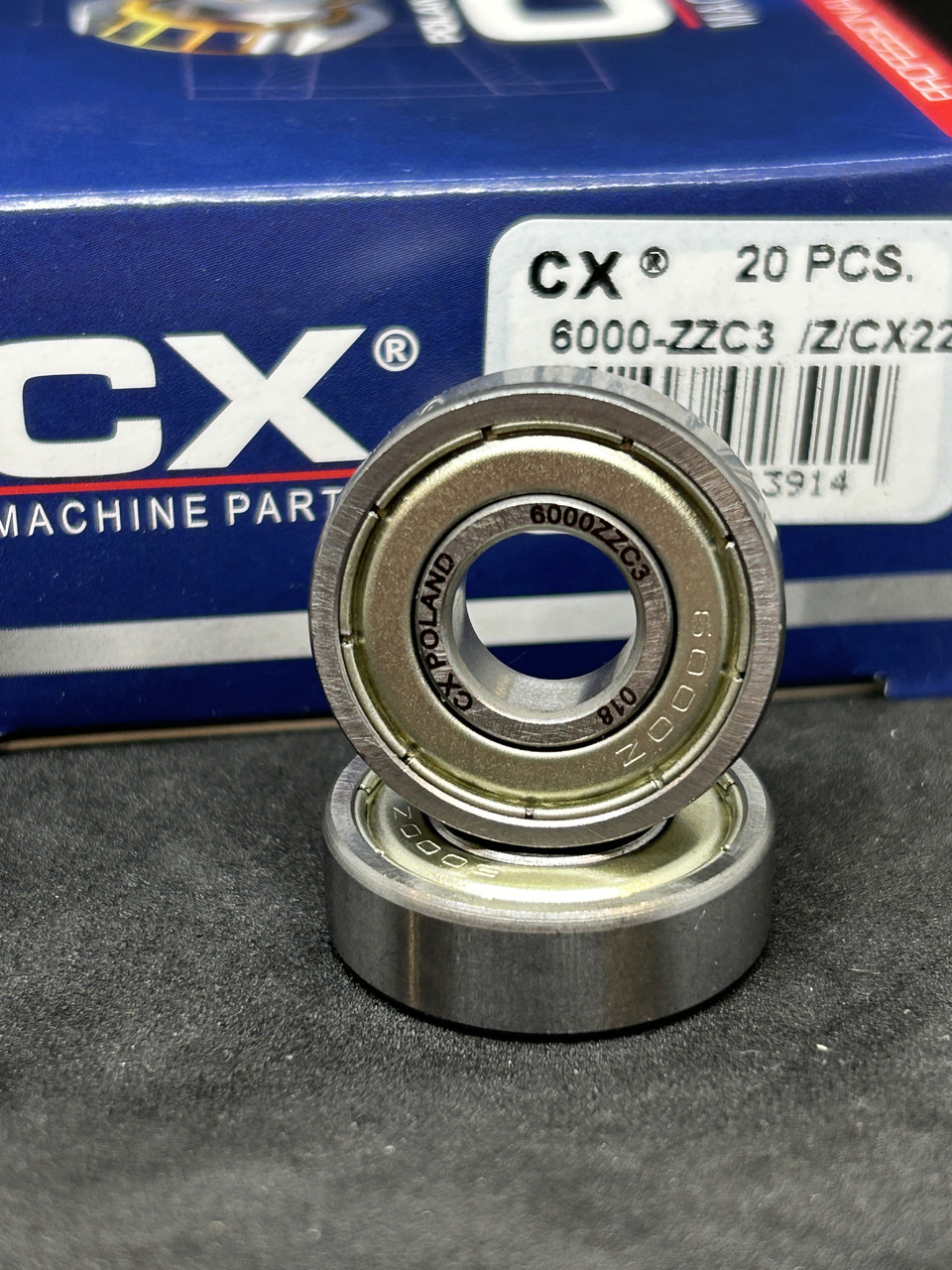 Підшипник 6000 ZZ С3, 80100 (10*26*8) CX POLAND ORIGINAL!!!