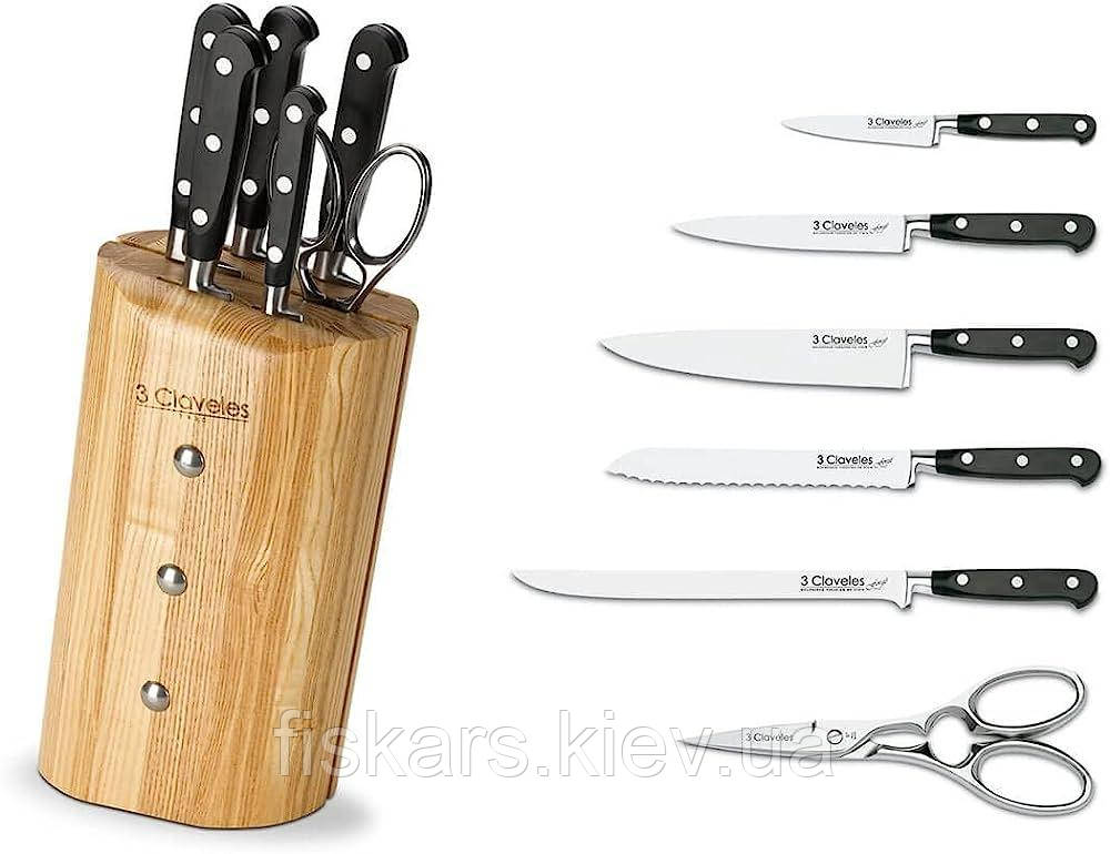 Набір ножів із 6-ти предметів 3 Claveles Forge (01667)