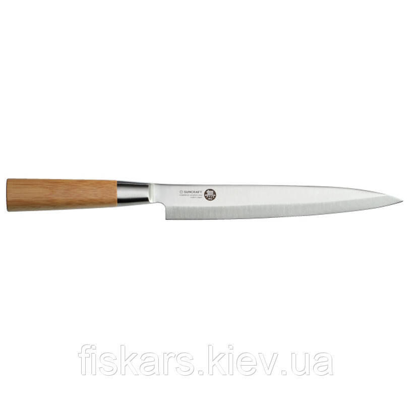 Ніж Янагіба 210 мм Suncraft MU Bamboo (MU-05)