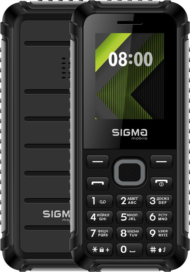 Телефон Sigma X-Style 18 Track Black-Gray