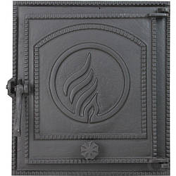 Дверцята для каміна без скла Iron Fire STYLE 35 WG 350х390 мм