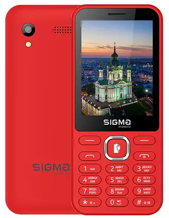 Телефон Sigma X-Style 31 Power Type-C Red UA, фото 1