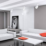 Трековий світильник під лампу GU10 Feron ML337 білий, фото 5