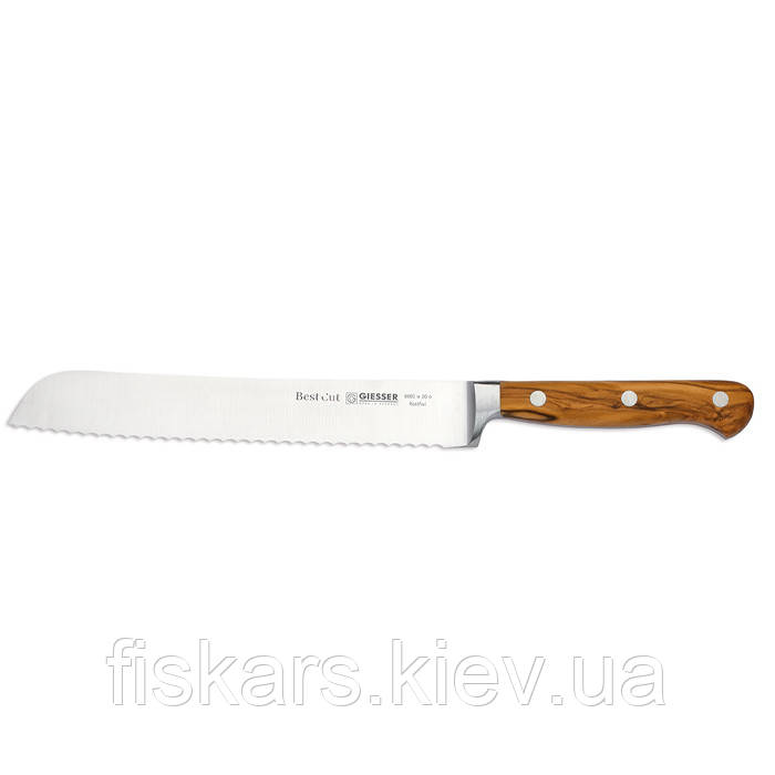 Кухонний ніж для хліба 200 мм Giesser BestCut (8660 w 20 o)