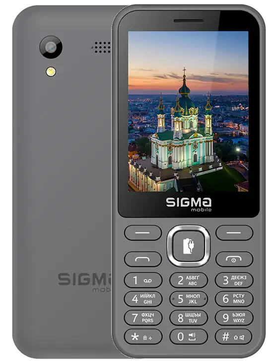 Телефон Sigma X-Style 31 Power Type-C Grey