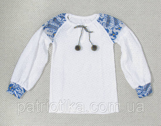 В'язана вишиванка для дівчинки 0746, фото 1