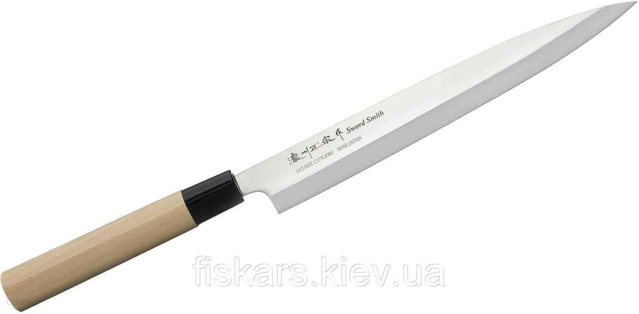 Кухонний ніж Янагіба 240 мм Satake Japan Traditional (804-127)