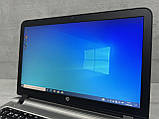 I3-6100U 15.6" 8gb 256gb ssd Мультимедійний ноутбук НР ХП 450 g3, фото 5