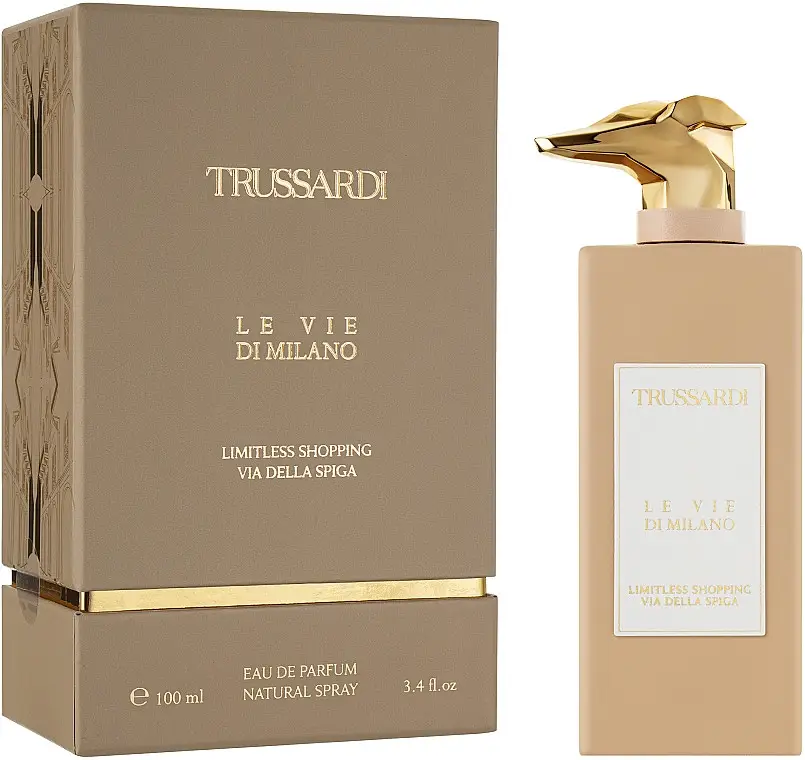 Парфюм Trussardi Le Vie Di Milano Limitless Shopping Via Della Spiga 100 ml. Труссарди Ла Ви Де Милано 100 мл.