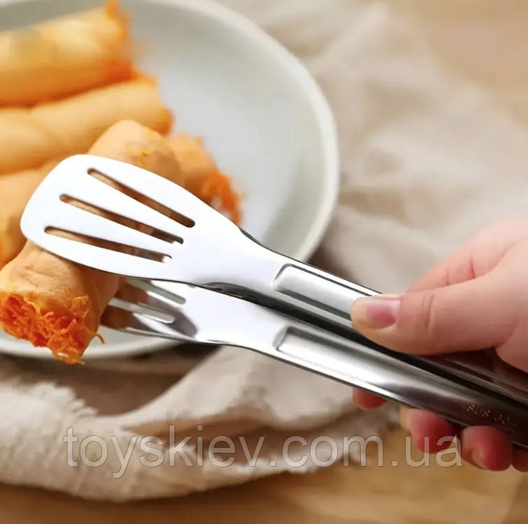 Щипці для салату, шашлику, барбекю, мангалу, грилю