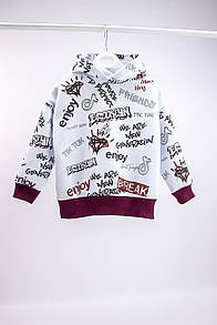 Дитячий худі для дівчинки тринитка