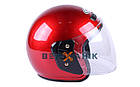 Шолом (напівлицевик) VIRTUE MD-В201 червоний [L], фото 3
