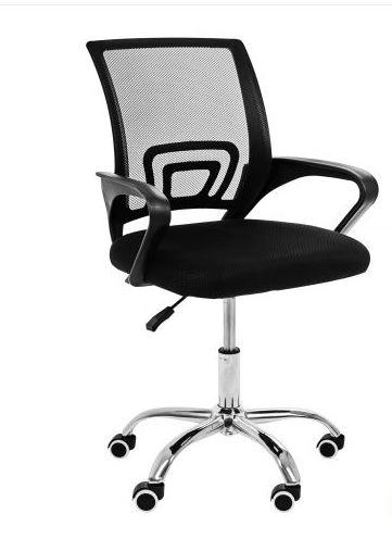 Крісло офісне Web Home хромсітка чорна (AMF-ТМ), фото 1