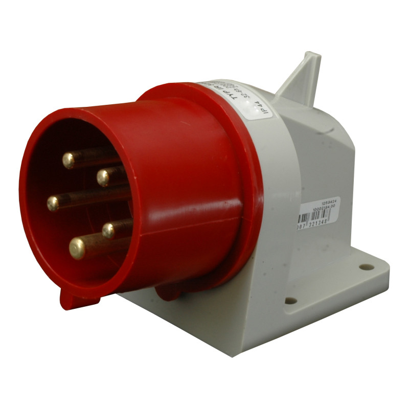 Виделка вбудована кутова ETI ER-1653 16A 400V 3P+N+PE IP44 (4482131)