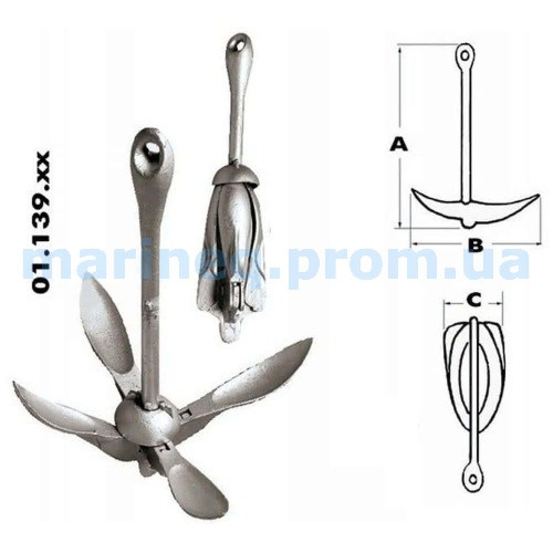 Якір-кішка 6 кг, фото 1