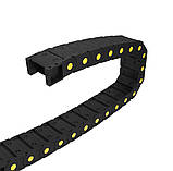 Кабелеукладчик закритий 45 * 75 мм (гнучкий кабель-канал), фото 2