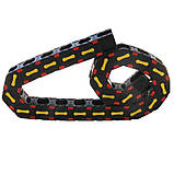 Кабелеукладальник посилений відкритий 45*200 мм (гнучкий кабель-канал), фото 4