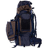 Рюкзак туристичний 2 в 1 COLOR LIFE 159 90+10л, фото 7