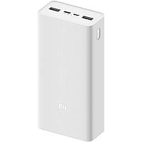 УМБ Xiaomi Mi Redmi Power Bank 30000 mAh micro-USB Type-C швидке зарядження білий