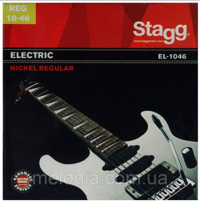 Струни для електрогітари STAGG EL-1046