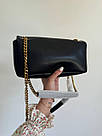 Жіноча сумка Ів Сен Лоран чорна Yves Saint Laurent Black, фото 5